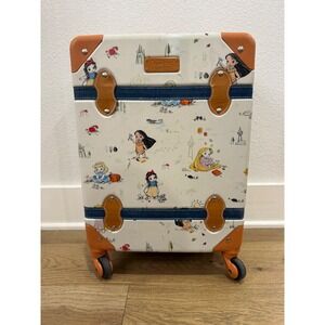 Disney Animators Collection Rolling Luggage Suitcase Princess Print Kids Travel‎